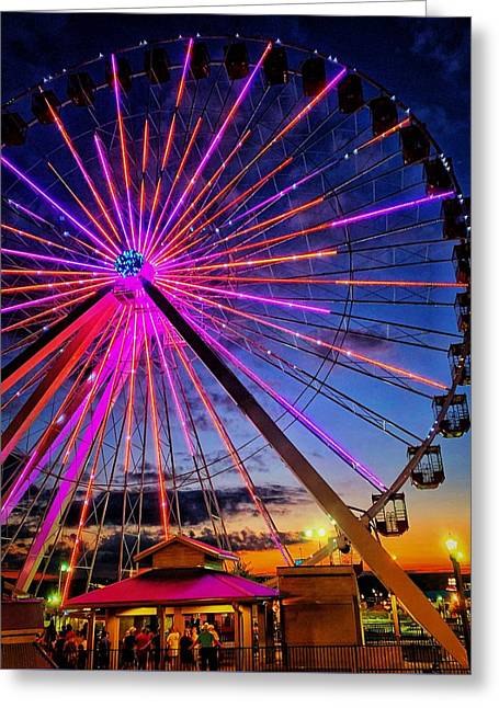 Branson Wheel - Greeting Card