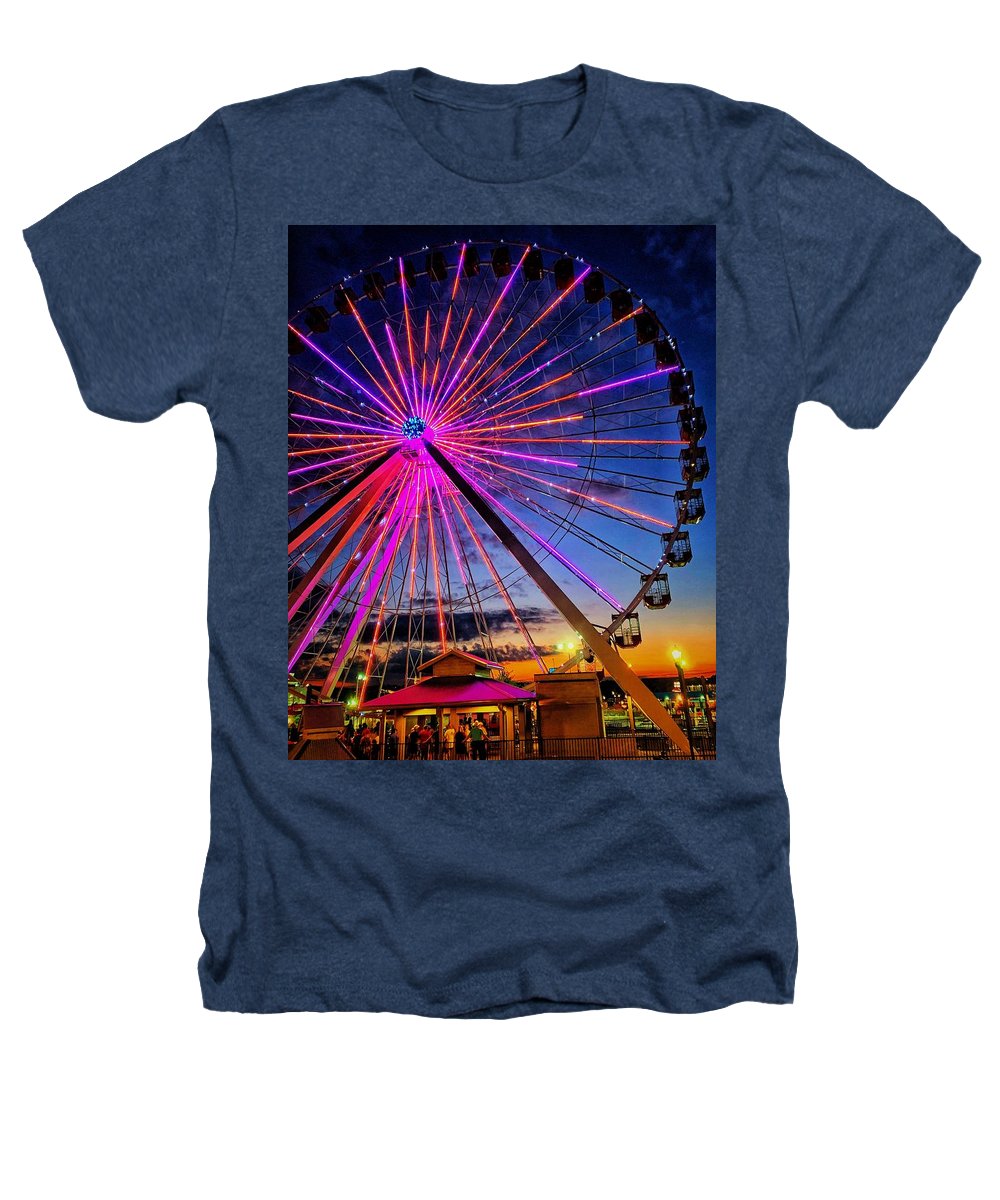 Branson Wheel - Heathers T-Shirt