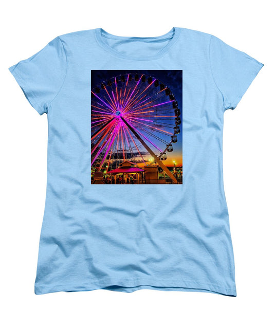 Branson Wheel - Women's T-Shirt (Standard Fit)