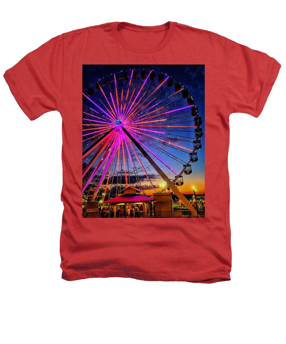 Branson Wheel - Heathers T-Shirt