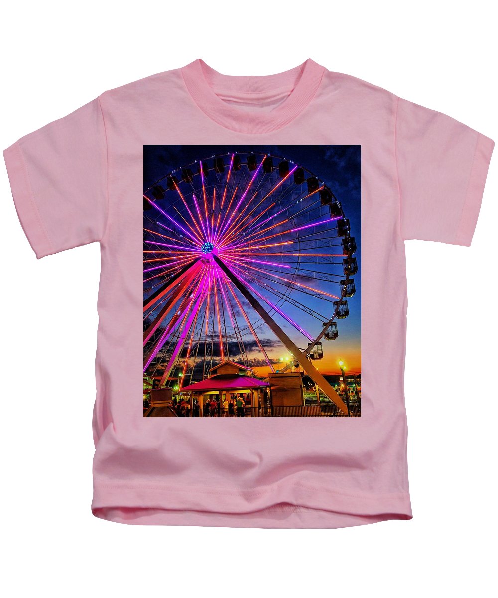 Branson Wheel - Kids T-Shirt