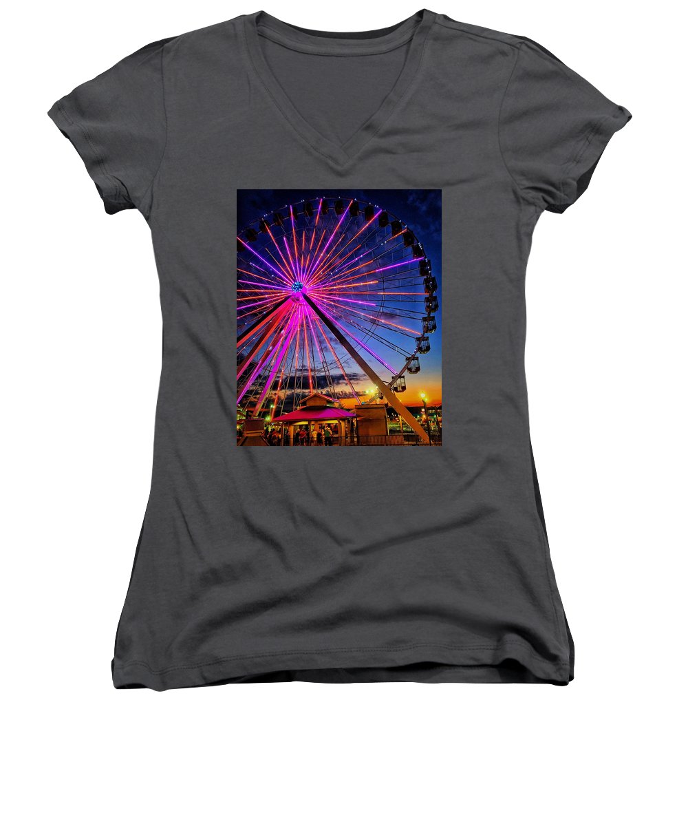 Branson Wheel - Women's V-Neck