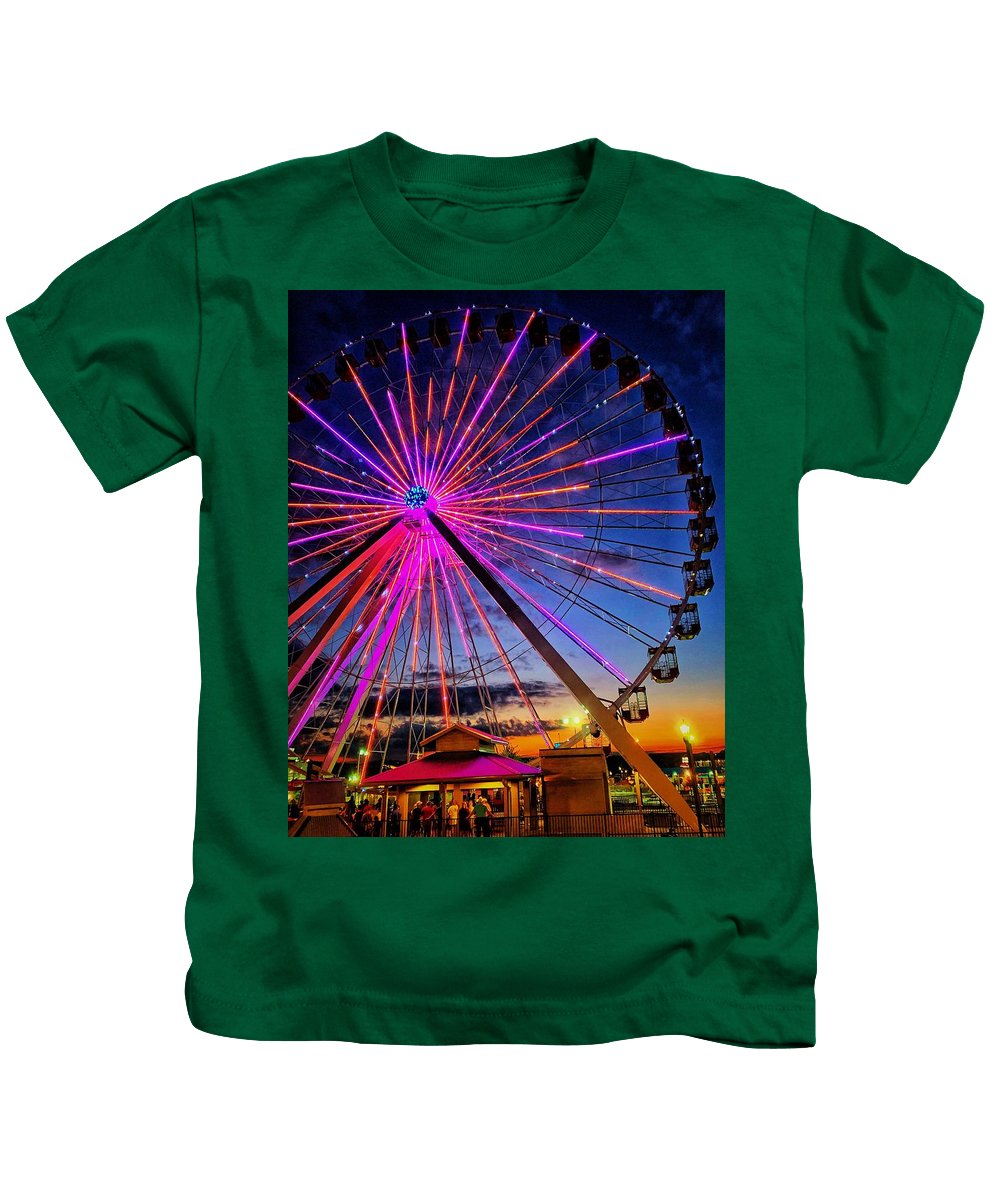 Branson Wheel - Kids T-Shirt