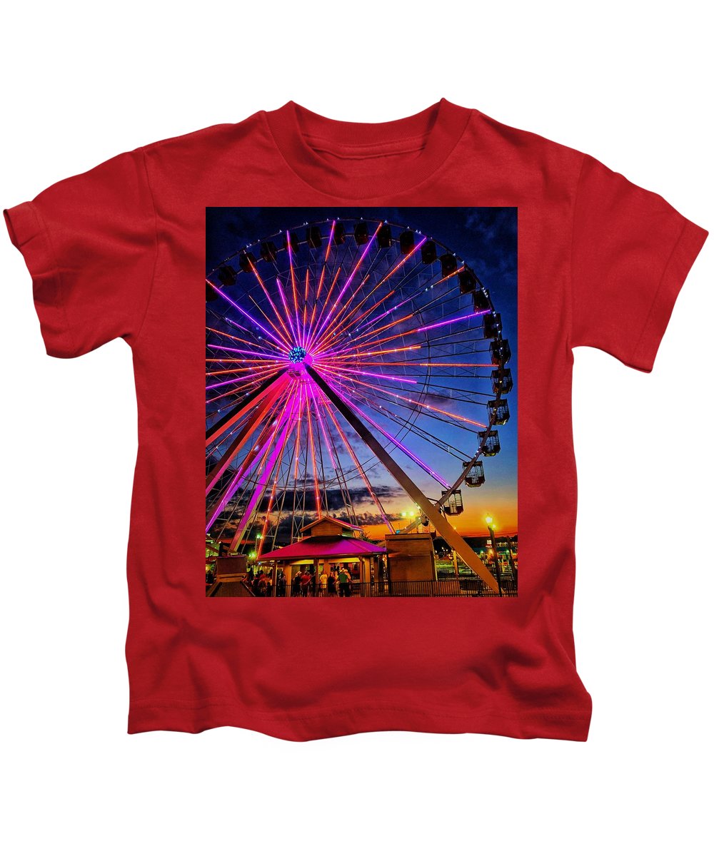 Branson Wheel - Kids T-Shirt