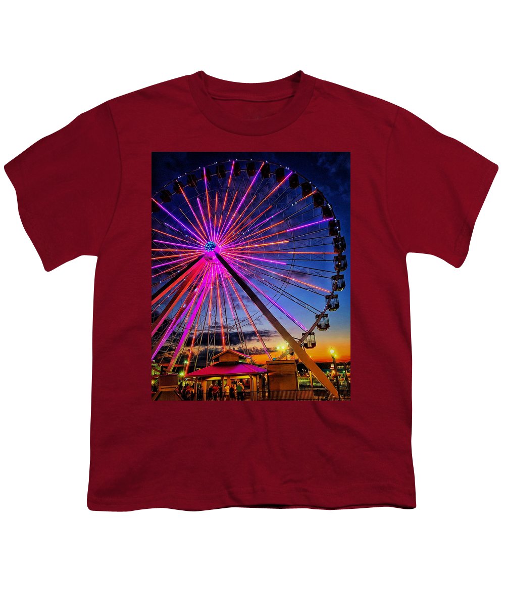 Branson Wheel - Youth T-Shirt