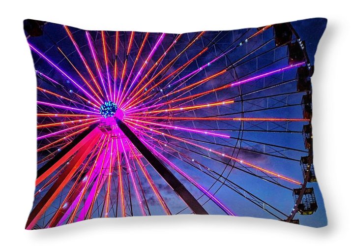 Branson Wheel - Throw Pillow