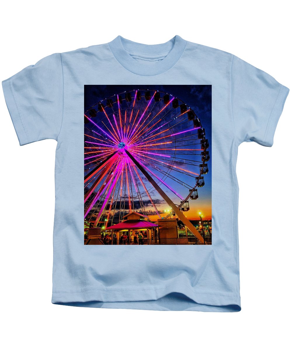 Branson Wheel - Kids T-Shirt