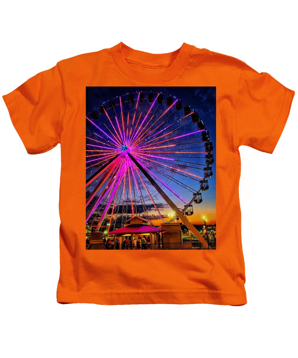 Branson Wheel - Kids T-Shirt