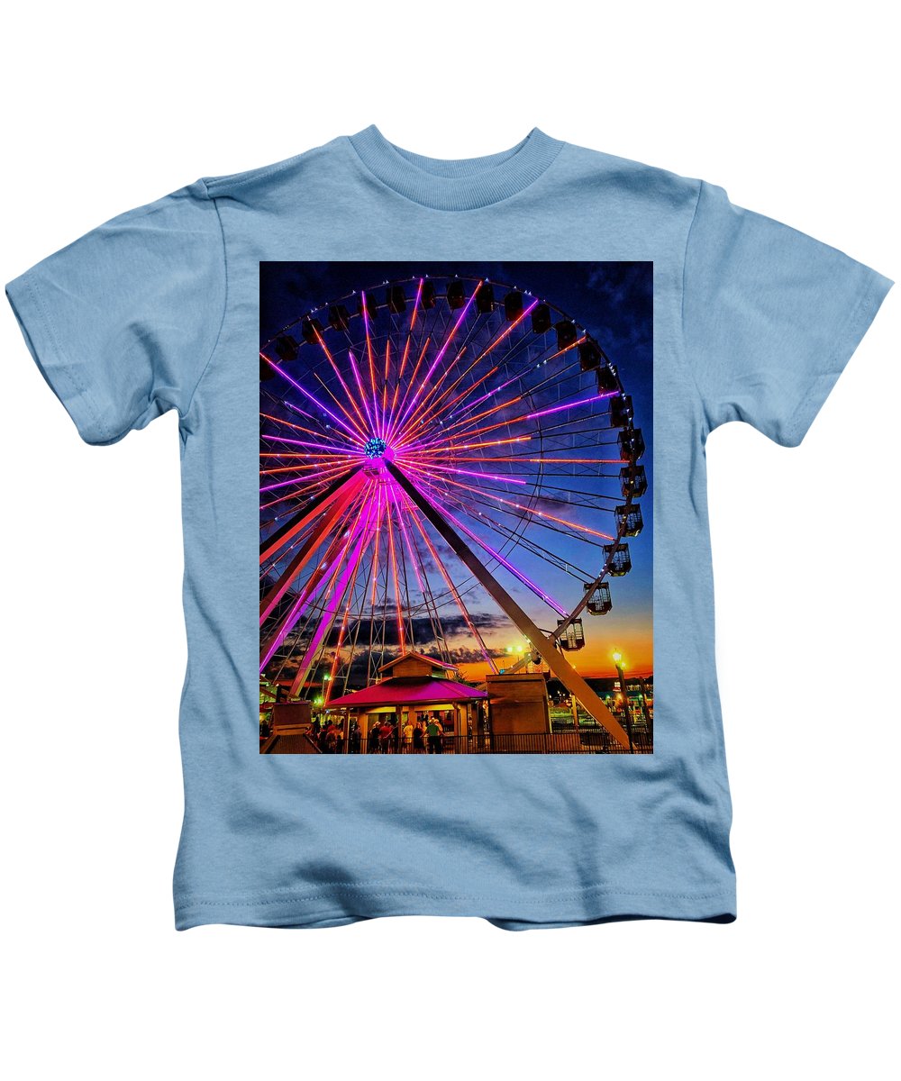 Branson Wheel - Kids T-Shirt