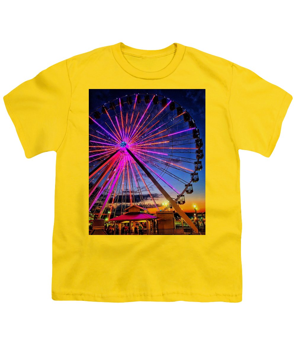 Branson Wheel - Youth T-Shirt