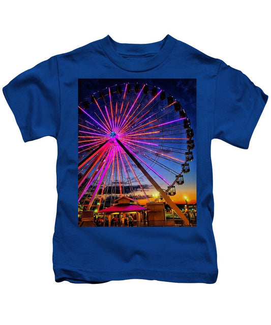 Branson Wheel - Kids T-Shirt