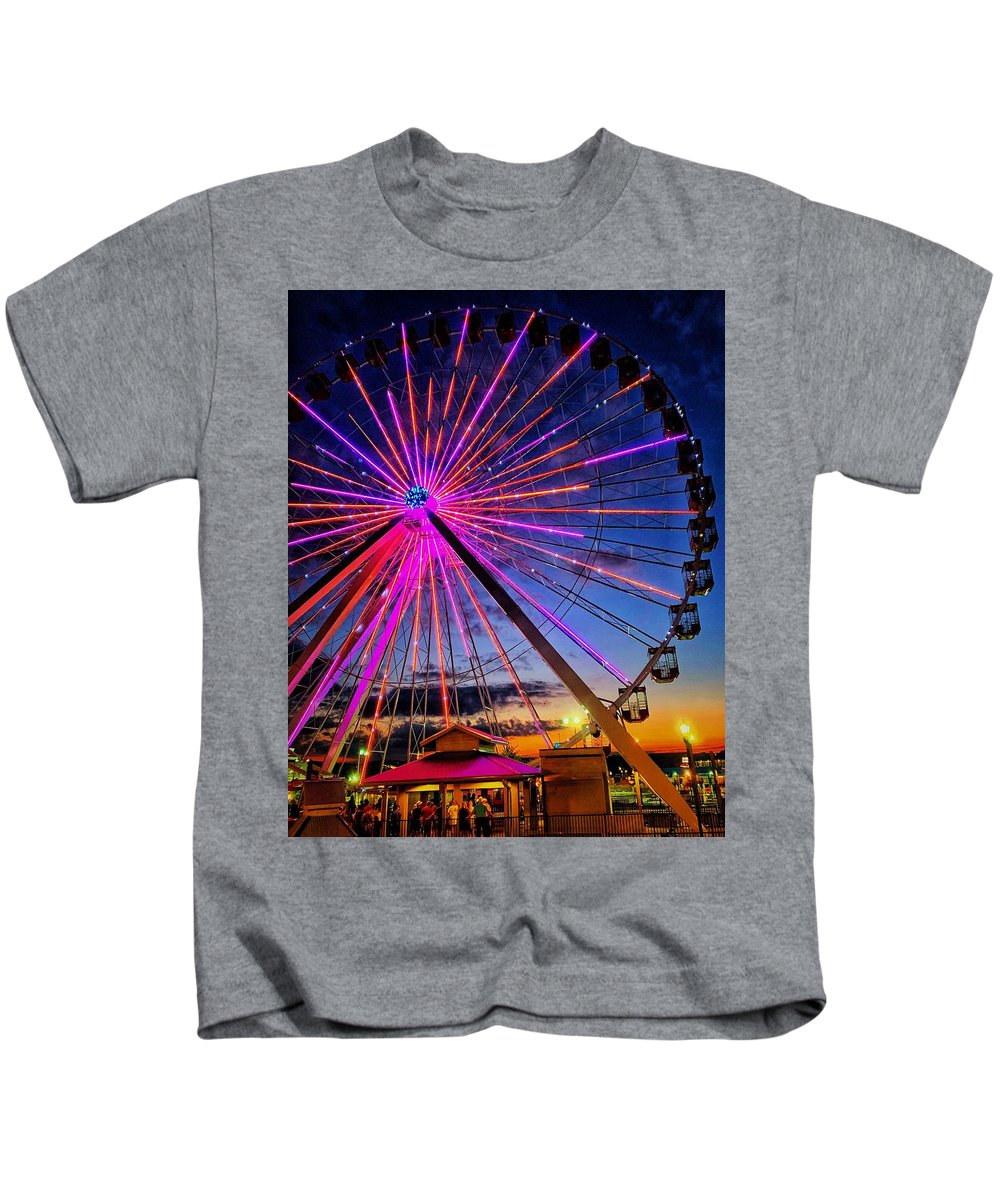 Branson Wheel - Kids T-Shirt