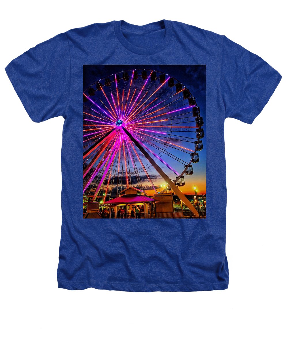 Branson Wheel - Heathers T-Shirt