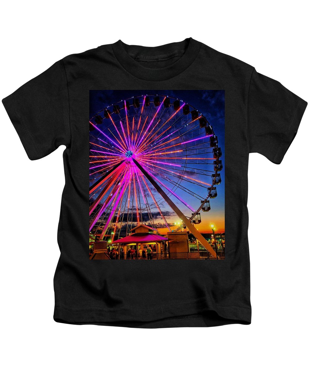 Branson Wheel - Kids T-Shirt