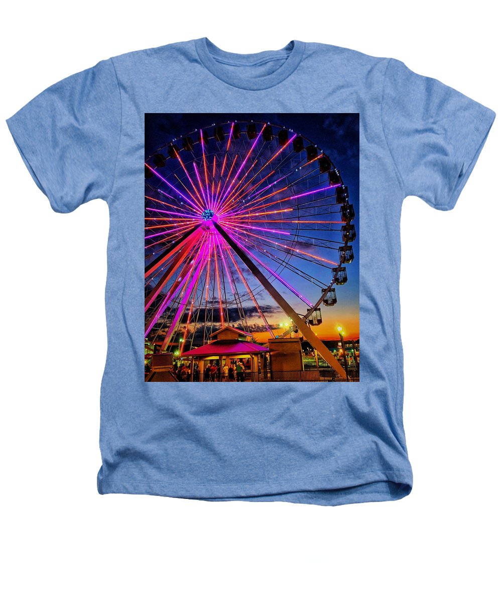 Branson Wheel - Heathers T-Shirt