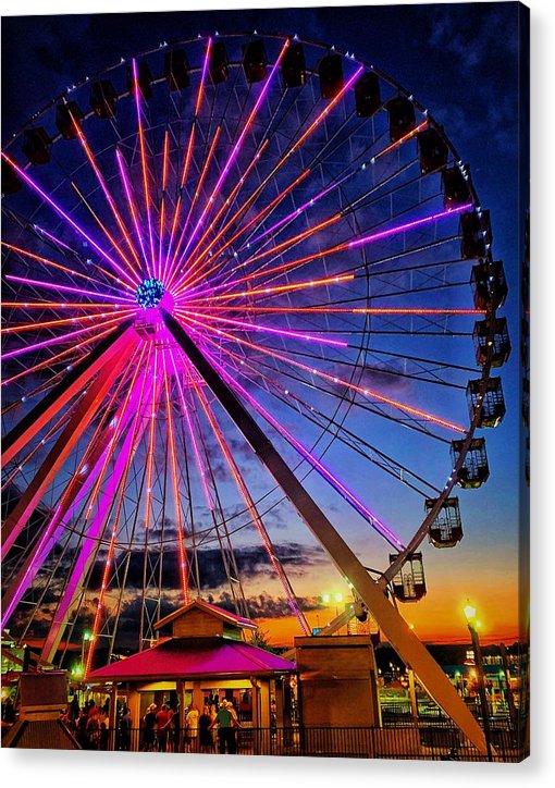 Branson Wheel - Acrylic Print