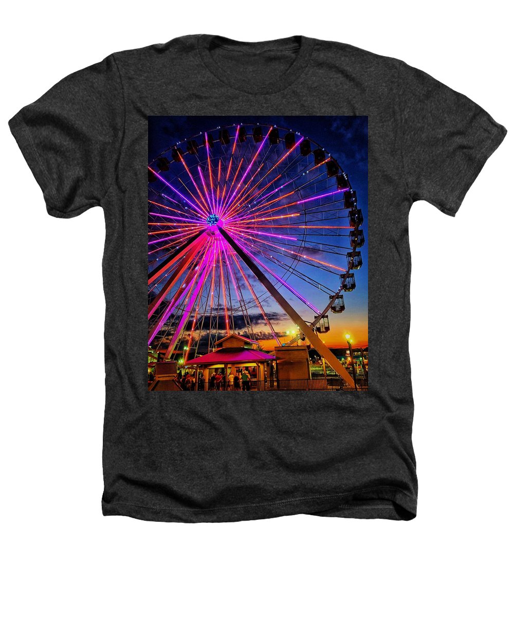 Branson Wheel - Heathers T-Shirt