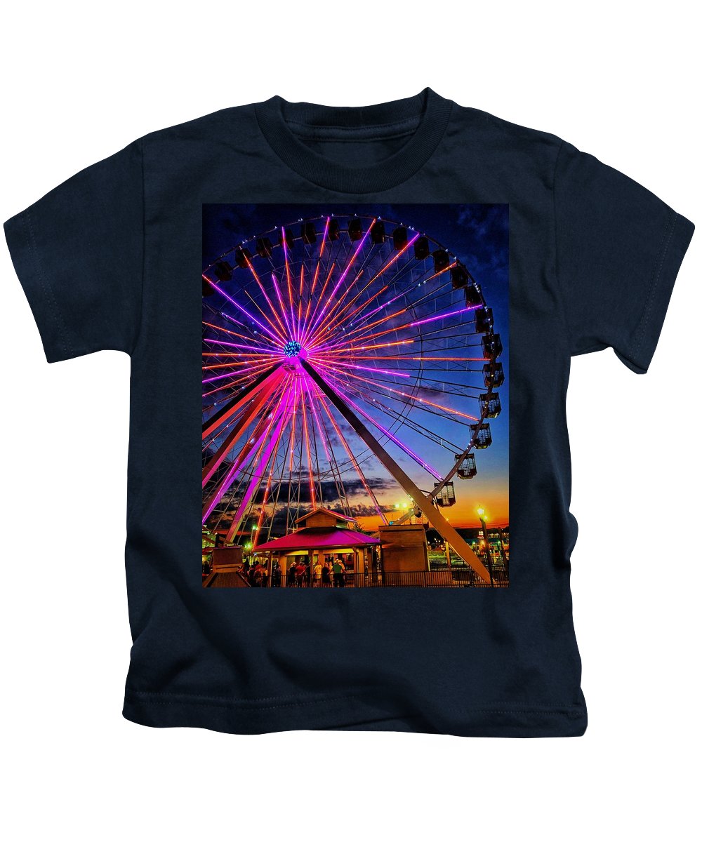 Branson Wheel - Kids T-Shirt