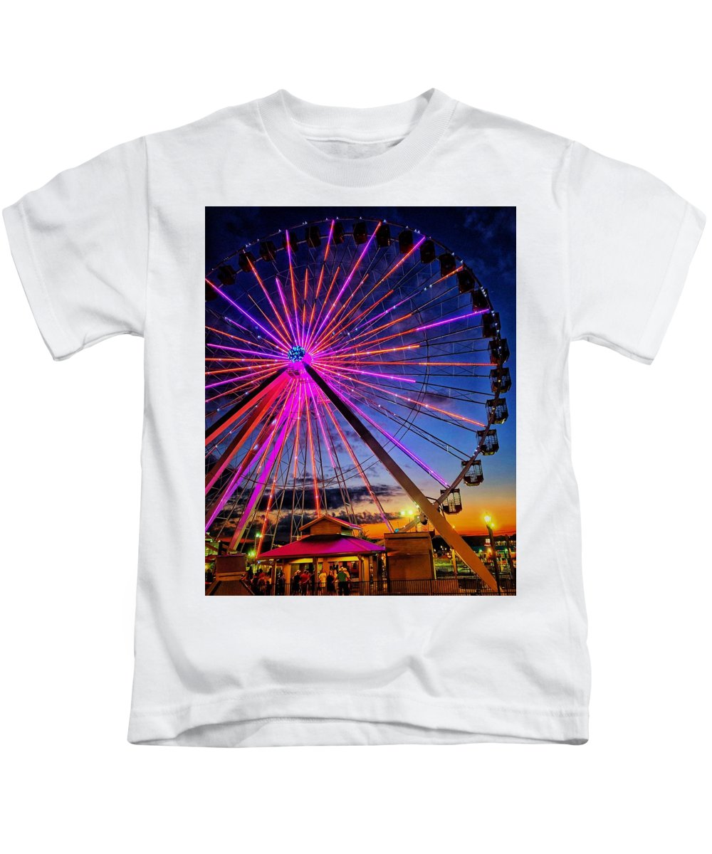 Branson Wheel - Kids T-Shirt