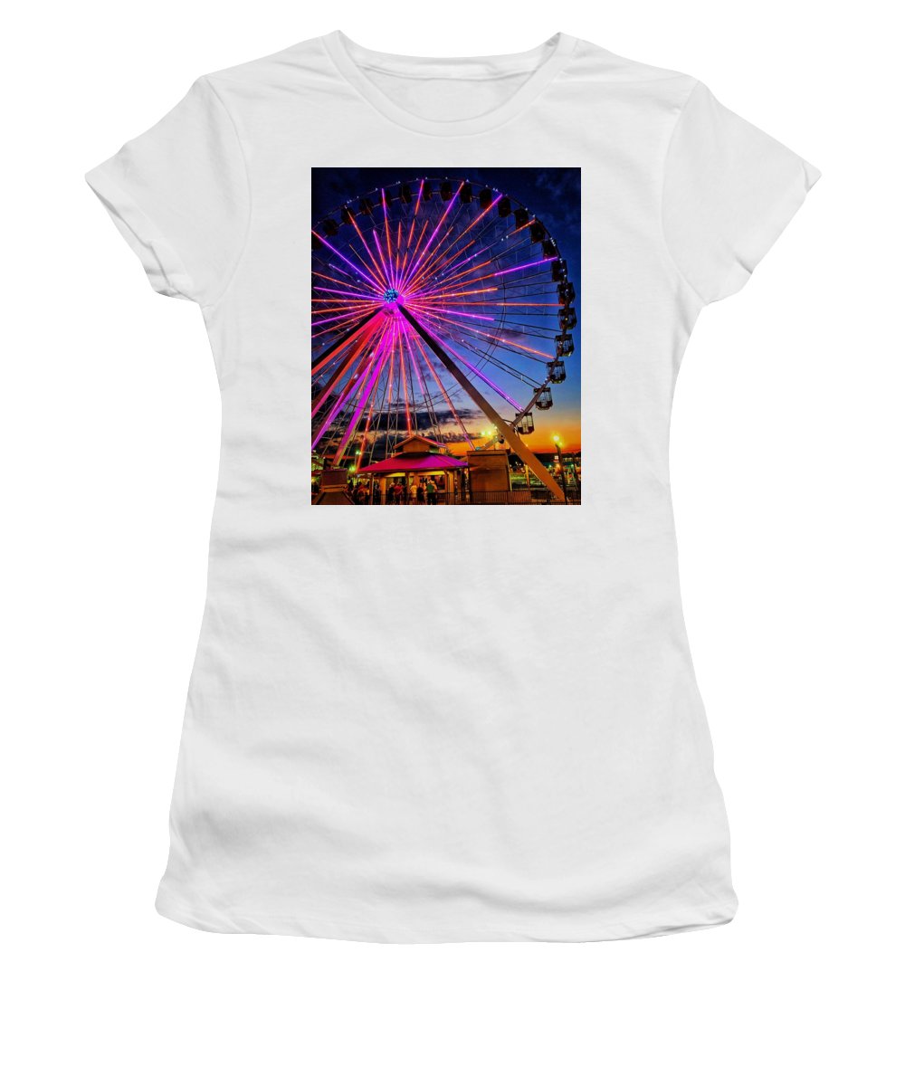 Branson Wheel - Women's T-Shirt