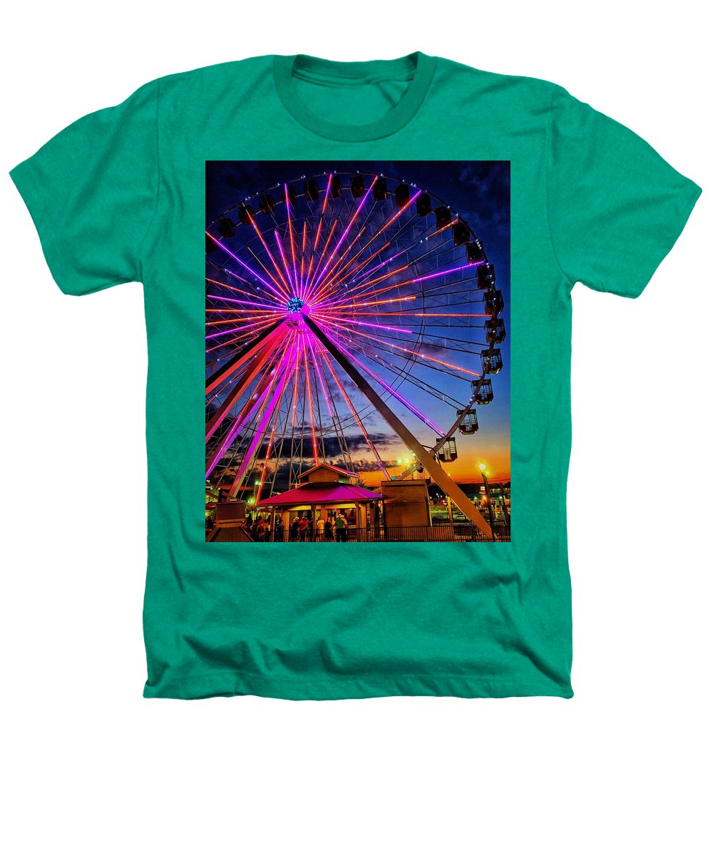 Branson Wheel - Heathers T-Shirt