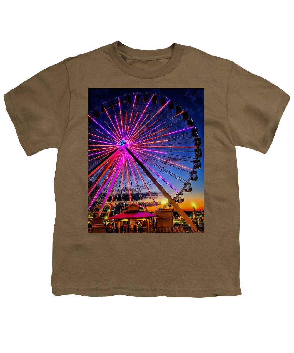 Branson Wheel - Youth T-Shirt