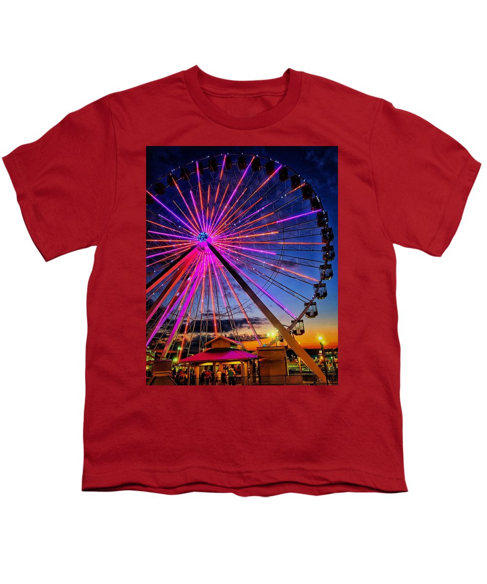 Branson Wheel - Youth T-Shirt