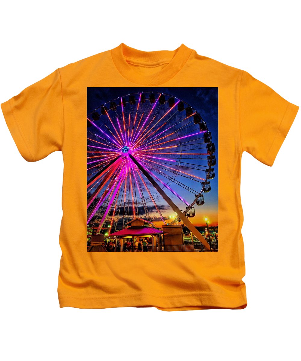 Branson Wheel - Kids T-Shirt