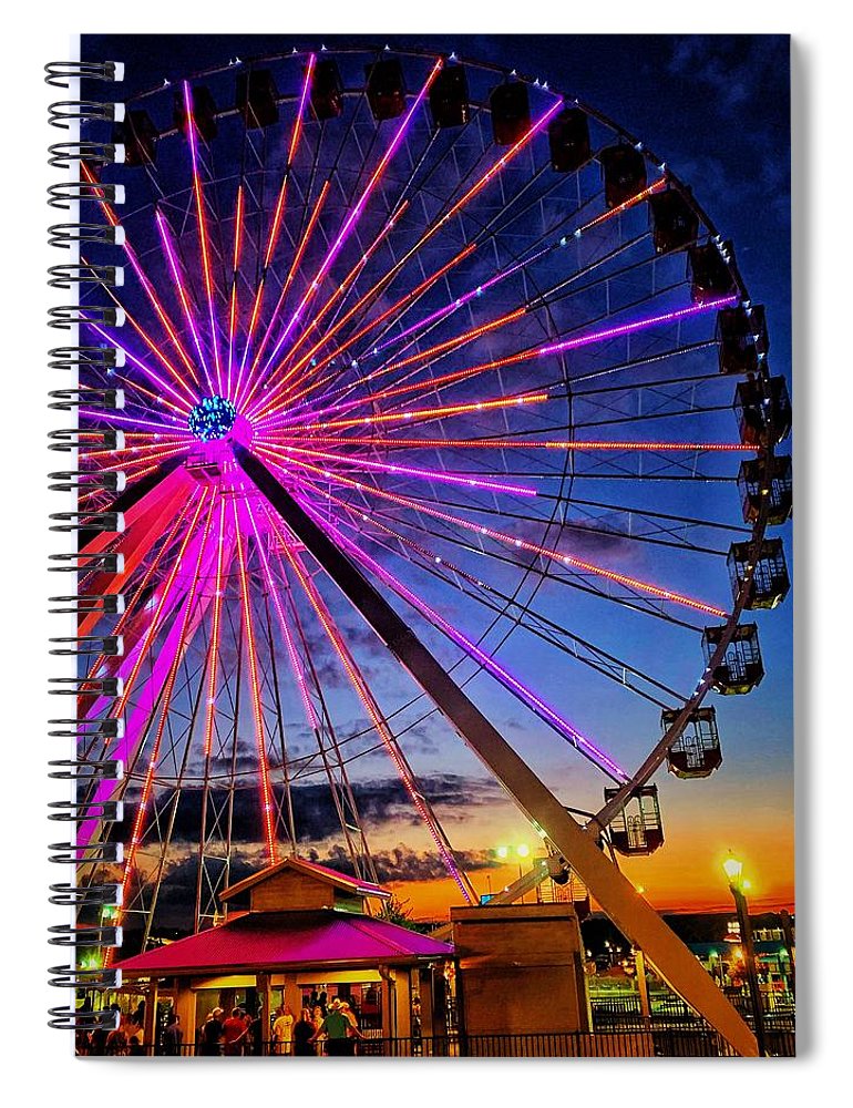 Branson Wheel - Spiral Notebook