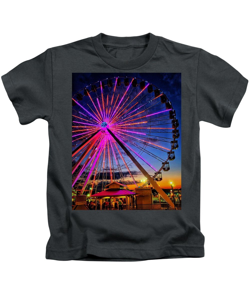 Branson Wheel - Kids T-Shirt