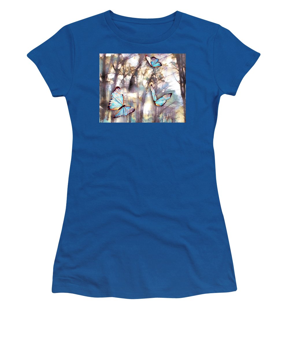 Butterflies Fly - Women's T-Shirt