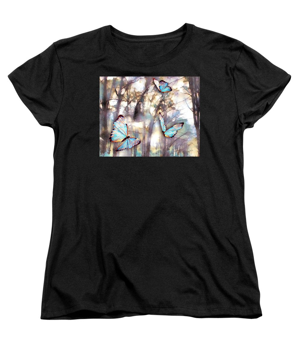 Butterflies Fly - Women's T-Shirt (Standard Fit)