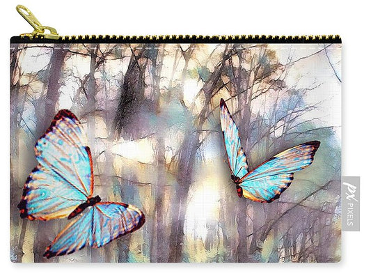 Butterflies Fly - Carry-All Pouch