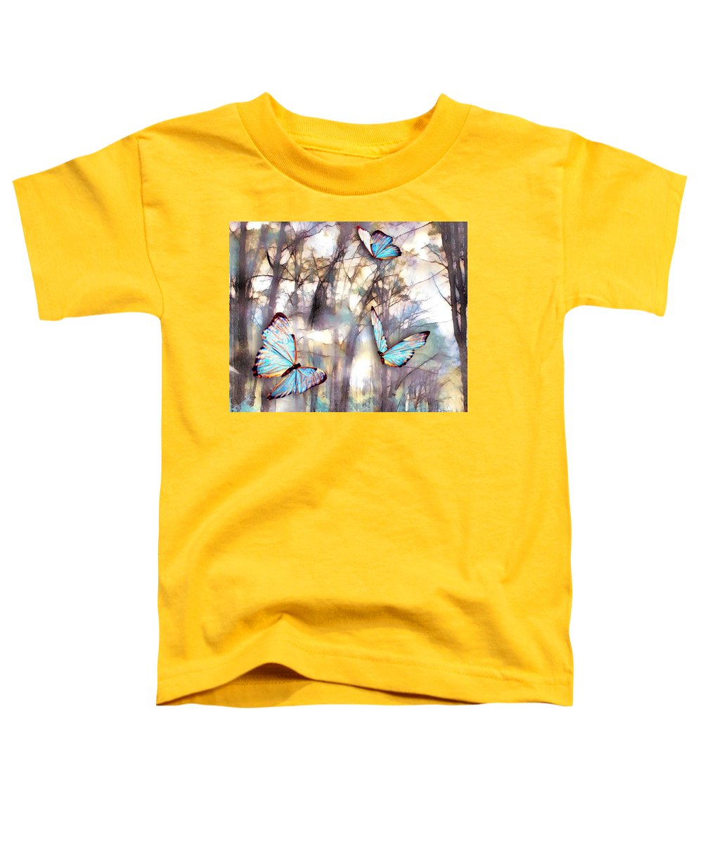 Butterflies Fly - Toddler T-Shirt