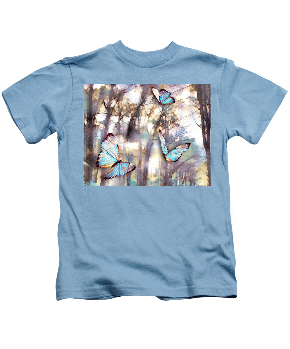 Butterflies Fly - Kids T-Shirt