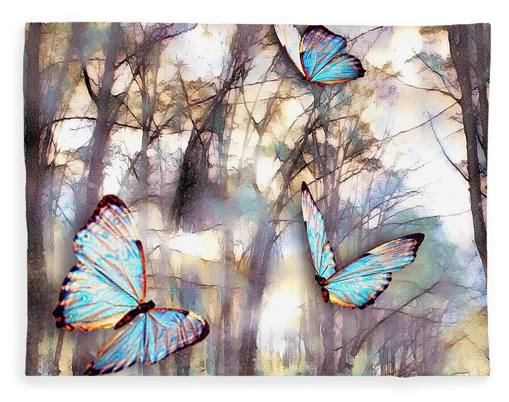 Butterflies Fly - Blanket