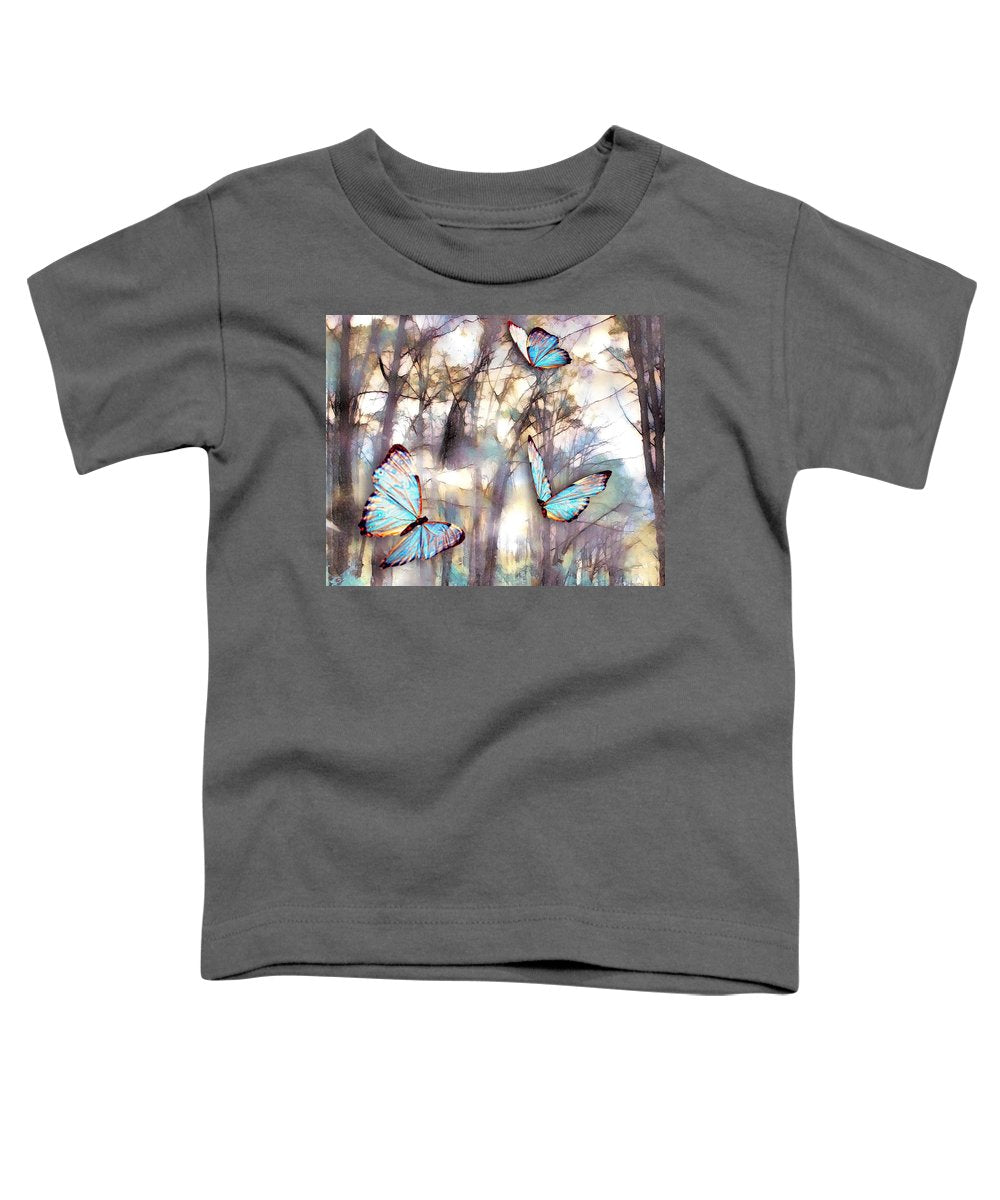 Butterflies Fly - Toddler T-Shirt