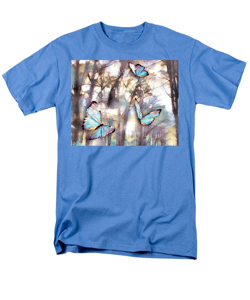 Butterflies Fly - Men's T-Shirt  (Regular Fit)