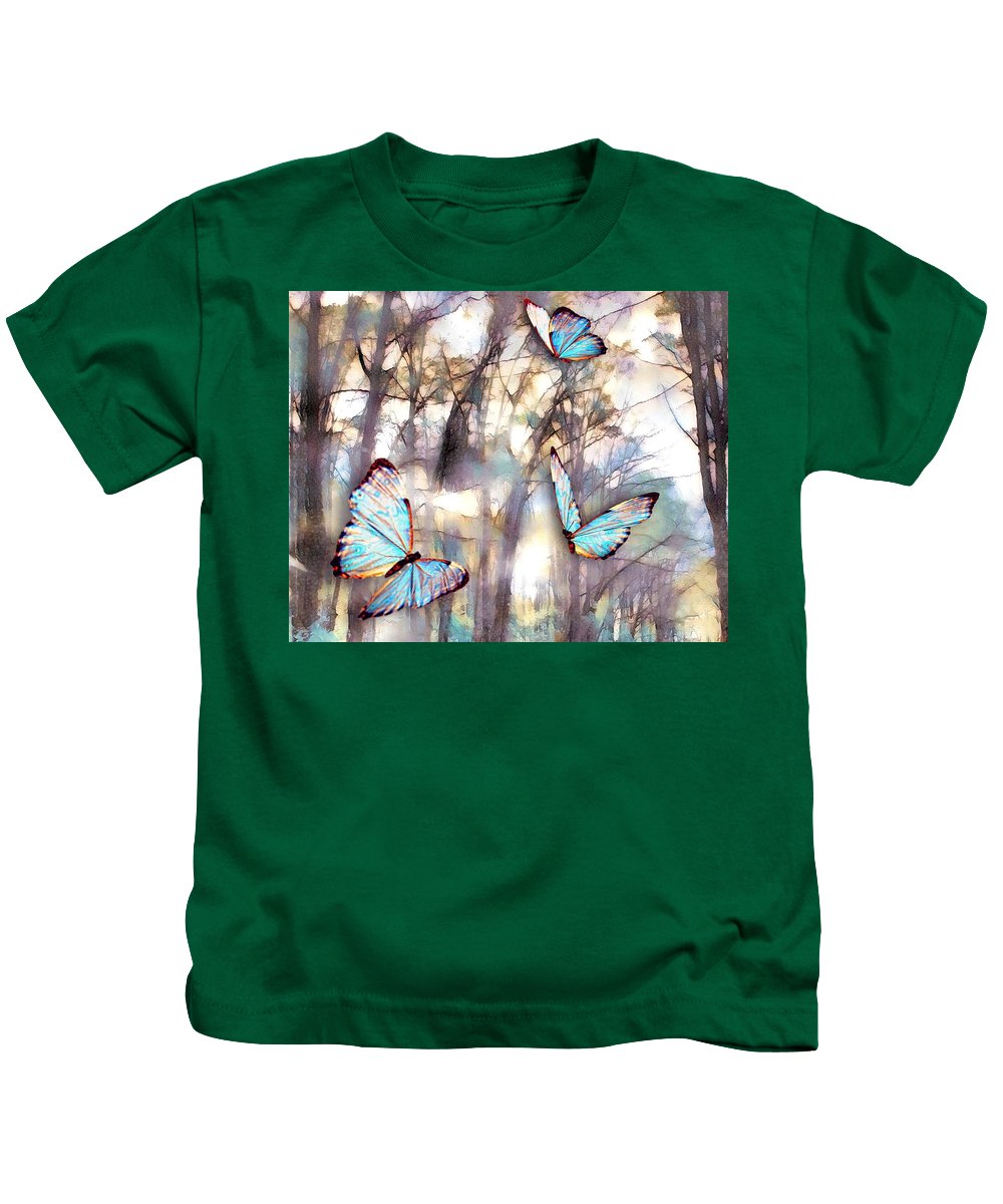 Butterflies Fly - Kids T-Shirt