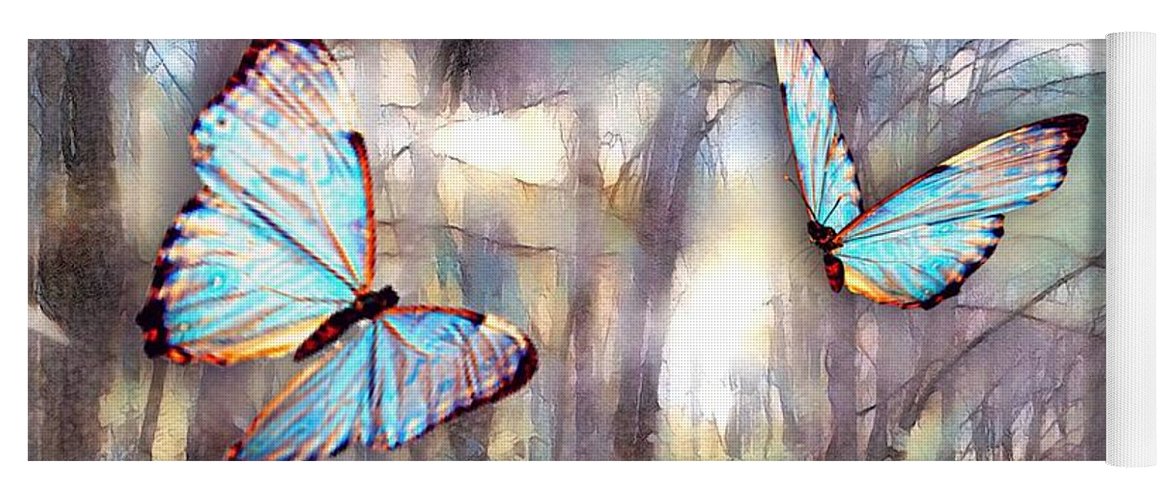 Butterflies Fly - Yoga Mat