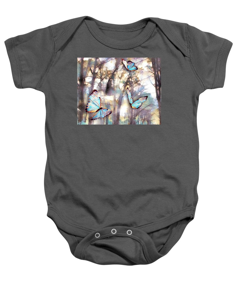 Butterflies Fly - Baby Onesie