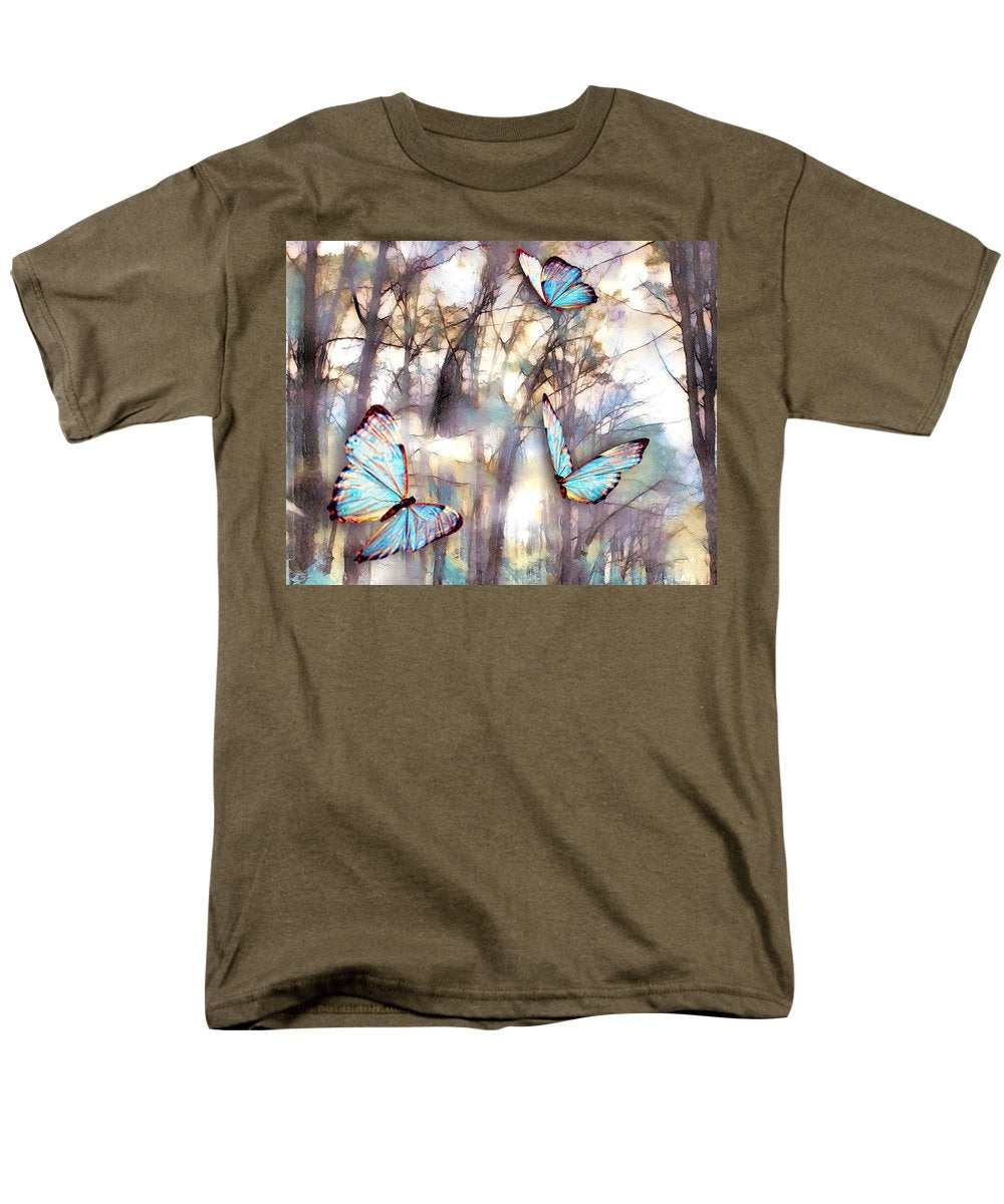 Butterflies Fly - Men's T-Shirt  (Regular Fit)