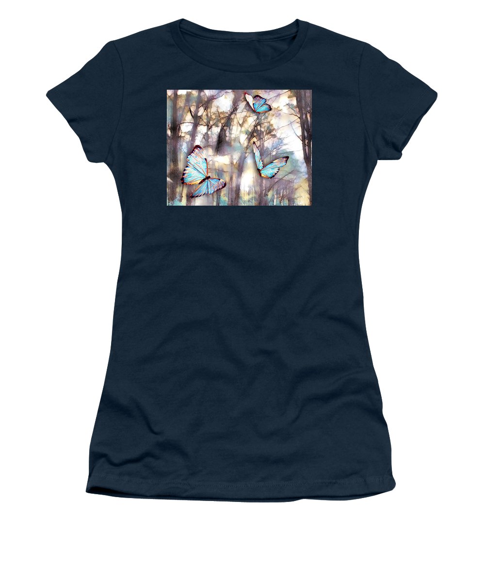 Butterflies Fly - Women's T-Shirt