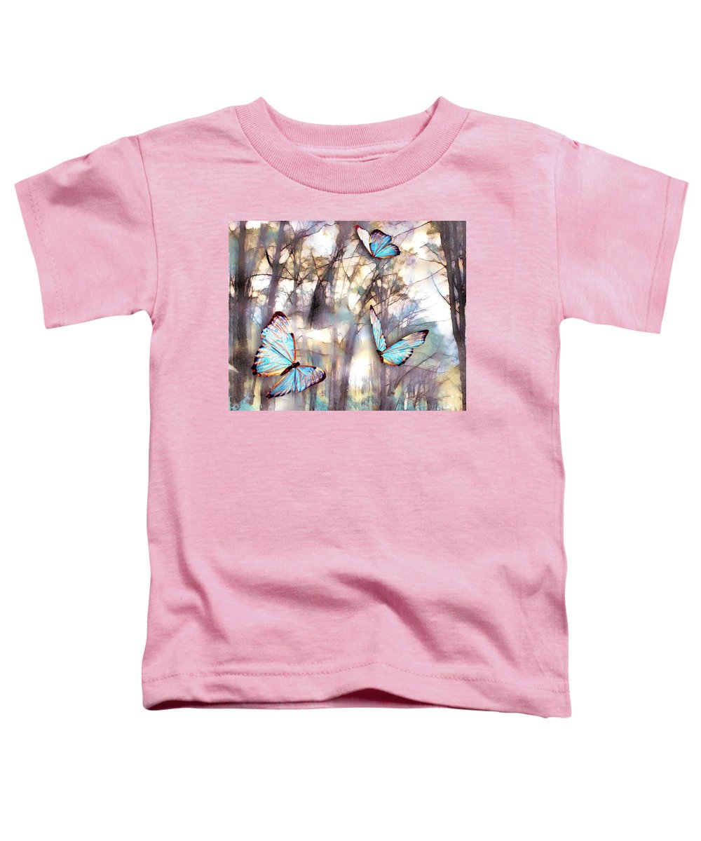 Butterflies Fly - Toddler T-Shirt