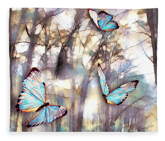 Butterflies Fly - Blanket