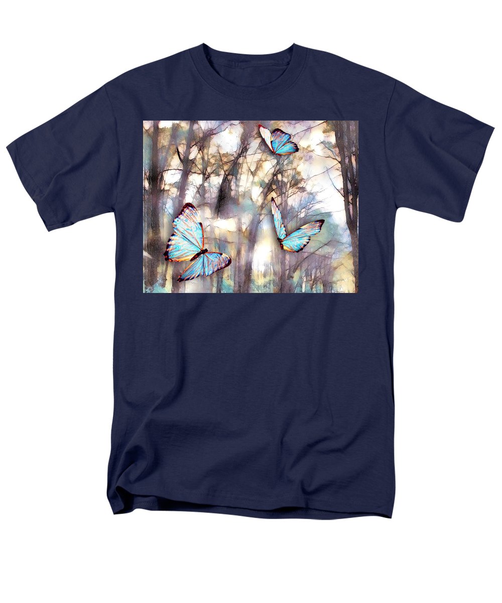 Butterflies Fly - Men's T-Shirt  (Regular Fit)