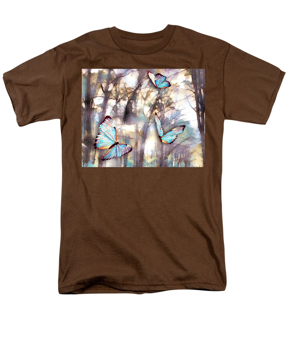 Butterflies Fly - Men's T-Shirt  (Regular Fit)