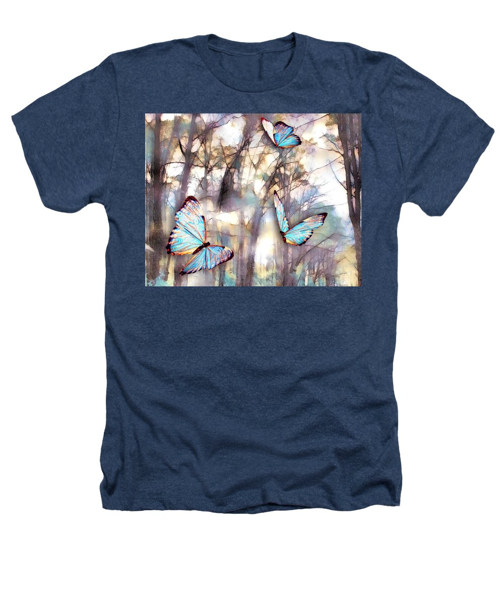 Butterflies Fly - Heathers T-Shirt