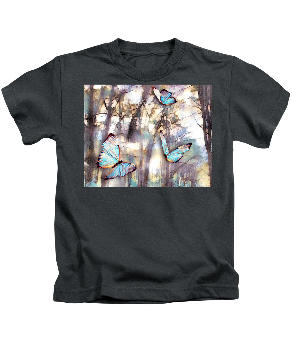 Butterflies Fly - Kids T-Shirt