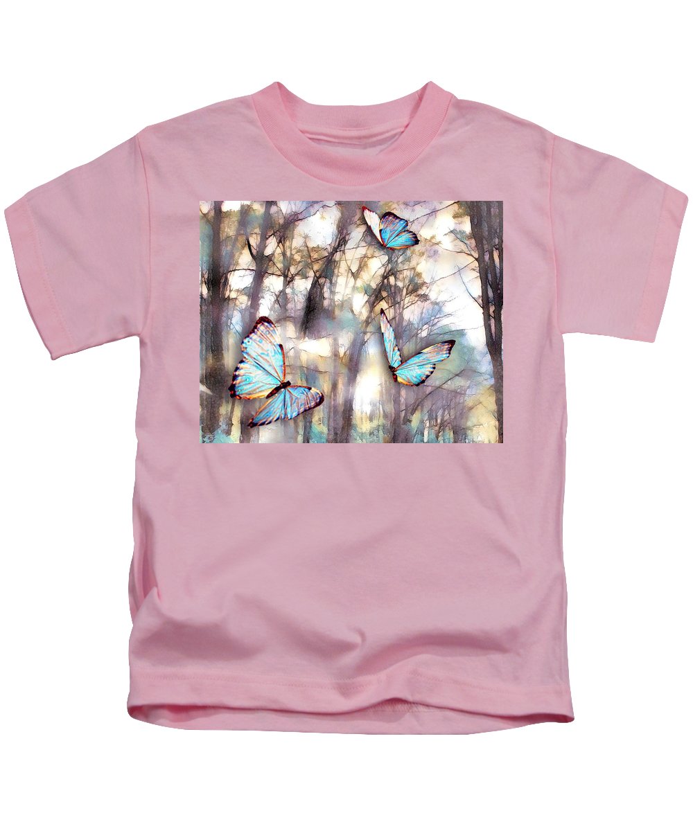 Butterflies Fly - Kids T-Shirt